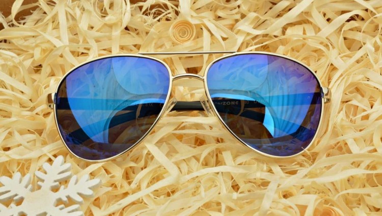 Pilotki Polaryzacyjne okulary aviator Lustrzanki przeciwsłoneczne POL-80C