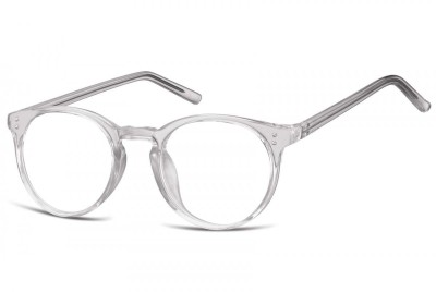 Okulary oprawki korekcyjne Lenonki zerówki transparentne Sunoptic CP123