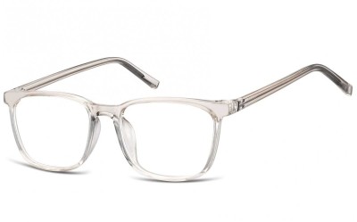 Okulary oprawki korekcyjne Nerdy zerówki transparentne Sunoptic CP124