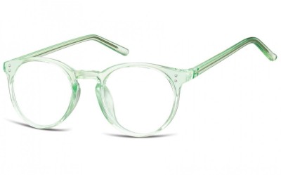 Okulary oprawki korekcyjne Lenonki zerówki transparentne Sunoptic CP123B
