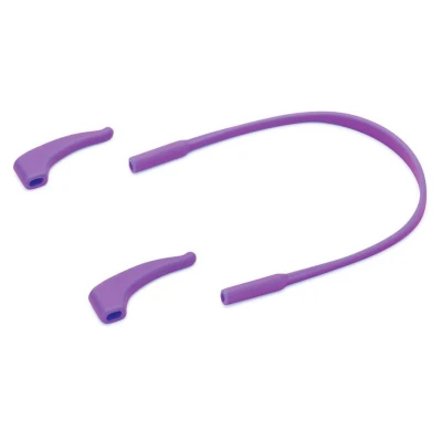 Elastyczne dziecięce oprawki okularowe zerówki owalne + gumka Sunoptic K4 fioletowe