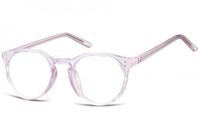 Okulary oprawki korekcyjne Lenonki zerówki transparentne Sunoptic CP123D