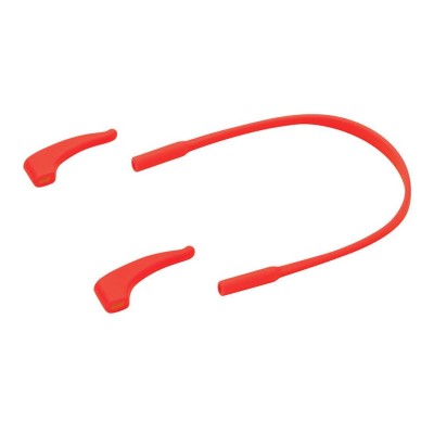 Elastyczne dziecięce oprawki okularowe zerówki owalne + gumka Sunoptic K4D czerwone