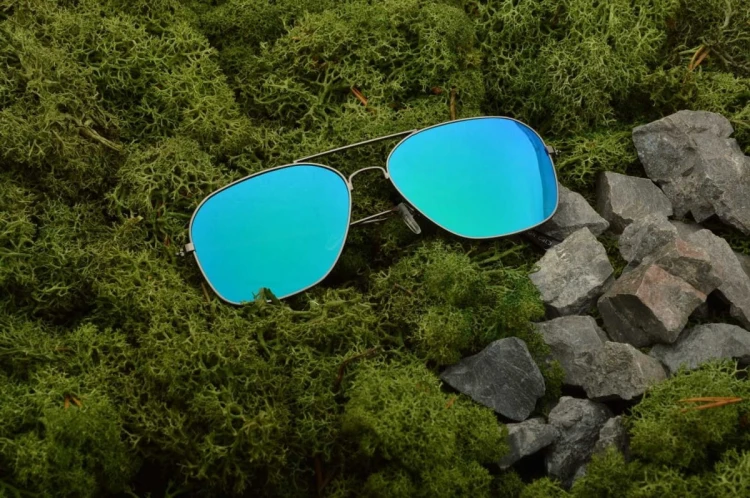 Okulary przeciwsłoneczne Lustrzane Pilotki Aviator STR-482