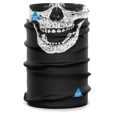 Elastyczny damski cienki komin na szyję - SC.18 CZACHA