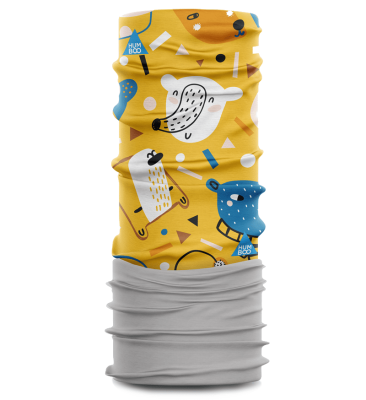 Komin Dziecięcy Ocieplany Polar Szal Chusta Szalik SNOW - SKF.01