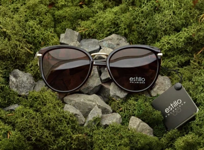Damskie okulary przeciwsłoneczne polaryzacyjne brązowe EST-01B