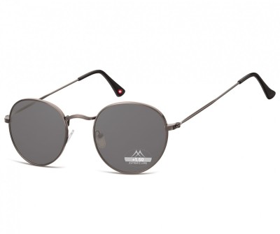 Przyciemniane asferyczne okulary do Czytania Lenonki  Montana HMR54S moc:+3,5