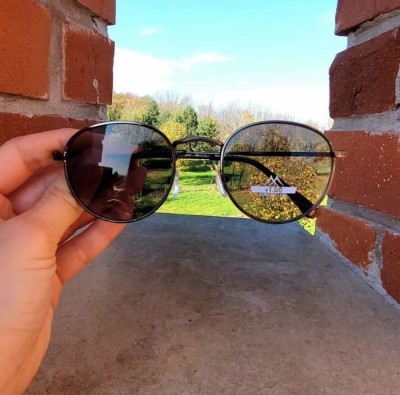 Przyciemniane asferyczne okulary do Czytania Lenonki  Montana HMR54S moc:+3,5