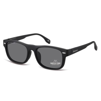 2w1 - Plusy +1.50 OKULARY DO CZYTANIA + NAKŁADKA PRZECIWSŁONECZNA z Polaryzacją CLIP-MRC-1