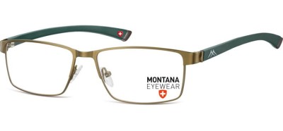 Zielone okulary oprawki optyczne Montana MM613F
