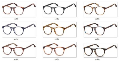 Okrągłe okulary oprawki zerowki korekcyjne Sunoptic AC45H