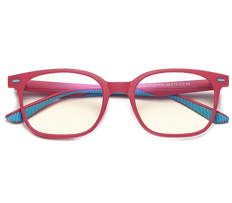 Ochronne okulary do komputera dziecięce BLUE LIGHT z filtrem światła niebieskiego 2550D