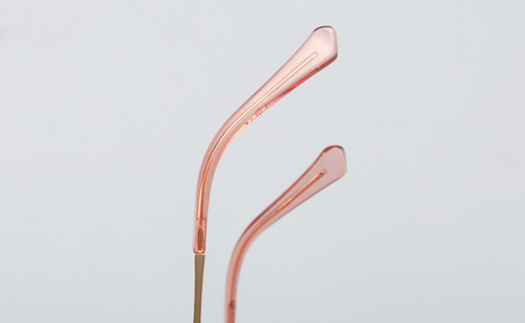 Różowe okulary do komputera Damskie zerówki kocie oczy 2556B (wideo)