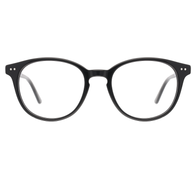 Okulary oprawki zerówki korekcyjne lenonki czarne Stylion STAC-32