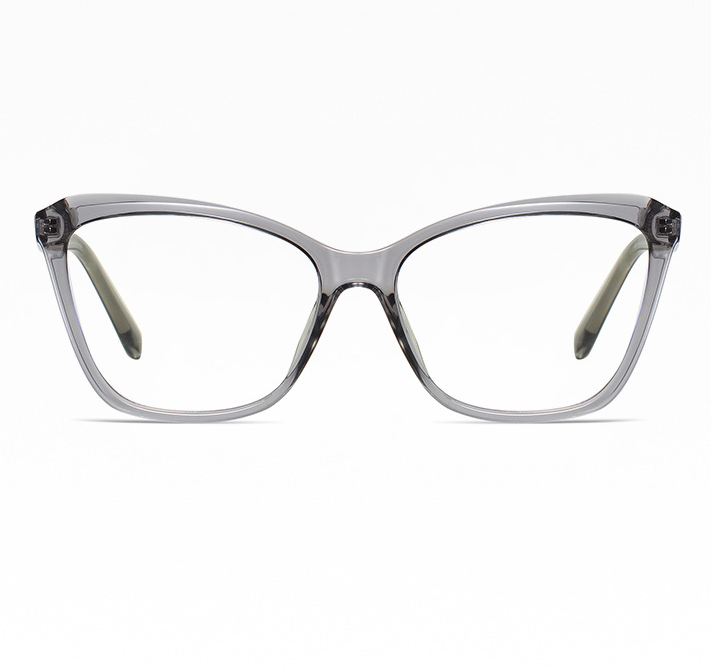 Okulary kocie do komputera damskie z filtrem BLUE Light zerówki 2552A