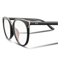 Okulary damskie zerówki kocie z filtrem Blue Light do komputera POL-BLF-727K czarne