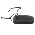 Okulary damskie zerówki kocie z filtrem Blue Light do komputera POL-BLF-727K czarne