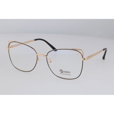 Okulary kocie do komputera damskie z filtrem BLUE Light zerówki 2573