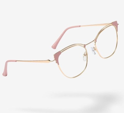 Okulary kocie do komputera damskie z filtrem BLUE Light zerówki 2565-3