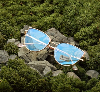 Okulary kocie do komputera damskie z filtrem BLUE Light zerówki 2586-2 złoty/róż