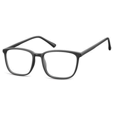 Okulary oprawki korekcyjne Nerdy zerówki Sunoptic CP128 czarne