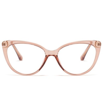 Okulary kocie do komputera damskie z filtrem BLUE Light zerówki 2581-3