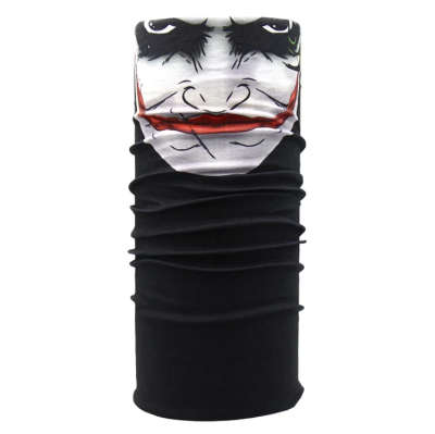 Cienki komin na głowę maska Bandama chusta JOKER FACE