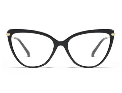 Okulary kocie do komputera damskie z filtrem BLUE Light zerówki 2563