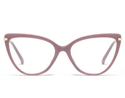 Okulary kocie do komputera damskie z filtrem BLUE Light zerówki 2563-3