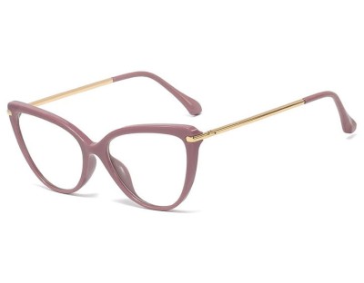 Okulary kocie do komputera damskie z filtrem BLUE Light zerówki 2563-3