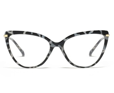 Okulary kocie do komputera damskie z filtrem BLUE Light zerówki 2563-4