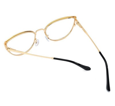 Okulary kocie do komputera damskie z filtrem BLUE Light zerówki 2583