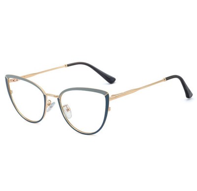 Okulary kocie do komputera damskie z filtrem BLUE Light zerówki 2583-4