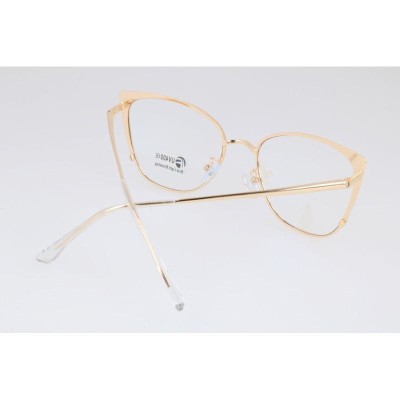 Okulary kocie do komputera damskie z filtrem BLUE Light zerówki 2585-1