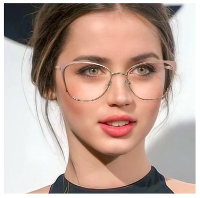 Okulary kocie do komputera damskie z filtrem BLUE Light zerówki 2585-1