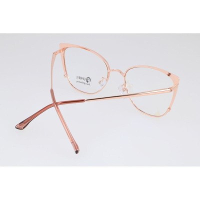 Okulary kocie do komputera damskie z filtrem BLUE Light zerówki 2585-5