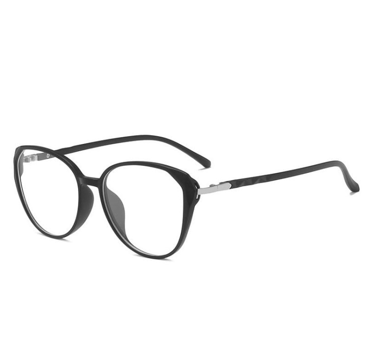 Okulary do komputera owalne damskie z filtrem BLUE Light zerówki 2572-1