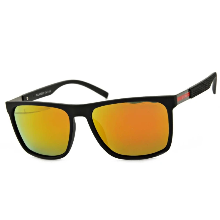 Męskie okulary przeciwsłoneczne polaryzacyjne z filtrem UV400 lustrzane EST-400A
