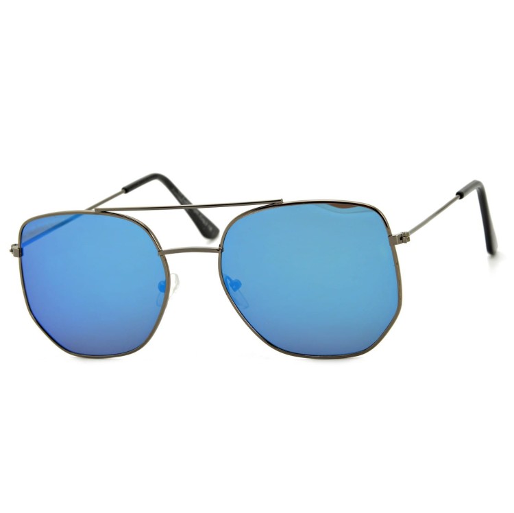 Okulary przeciwsłoneczne Lustrzane Pilotki Aviator STR-491A