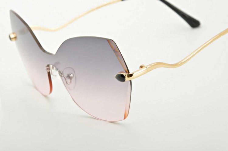 Okulary Damskie Przeciwsłoneczne Kocie Oczy Pełne GLAM CO-269