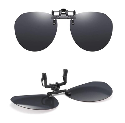 Nakładki przeciwsłoneczne polaryzacyjne na okulary korekcyjne czarne NA-201