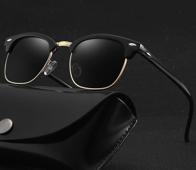 Okulary przeciwsłoneczne półramki z polaryzacją Unisex POL-5060