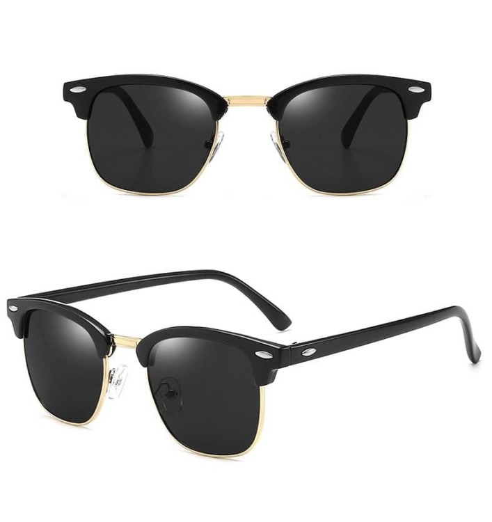 Okulary przeciwsłoneczne półramki z polaryzacją Unisex POL-5060