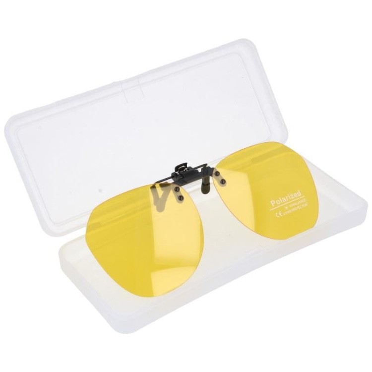 Żółte Rozjaśniające Nakładki na okulary korekcyjne z polaryzacją NA-203