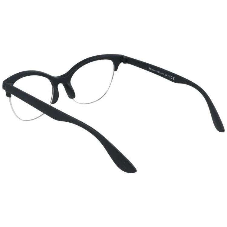 Okulary Damskie Półramki Kocie Oczy ST211