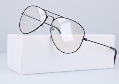 Okulary Zerówki Aviatory Czarne 1913