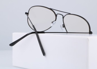 Okulary Zerówki Aviatory Czarne 1913