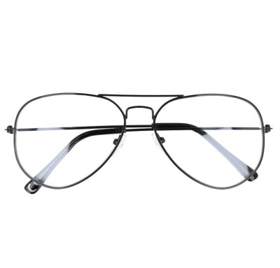 Okulary Zerówki Aviatory Czarne 1913