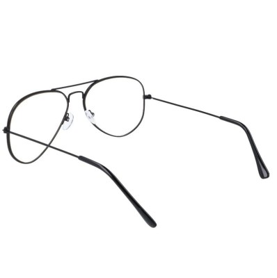 Okulary Zerówki Aviatory Czarne 1913